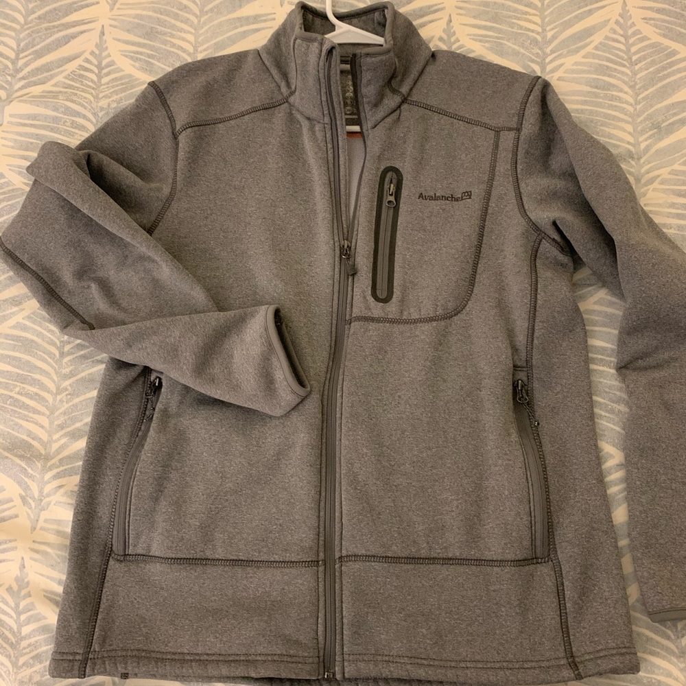 Zip-up coat